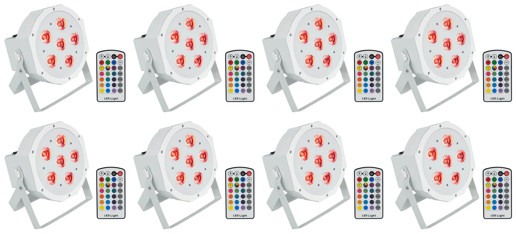 BATTERY PAR 6RF WHITE 8-Pack