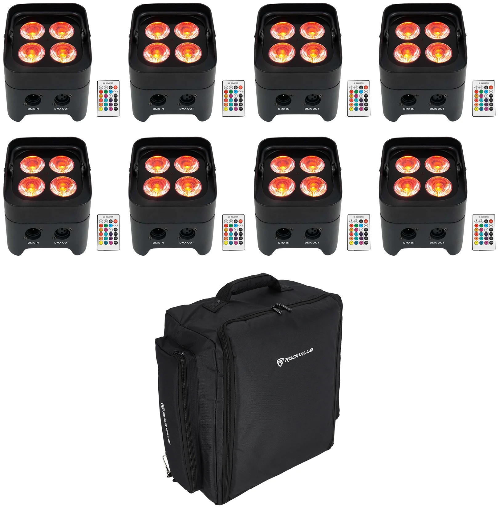 BEST PAR 50 8-Pack + RLBP8 Backpack Bundle