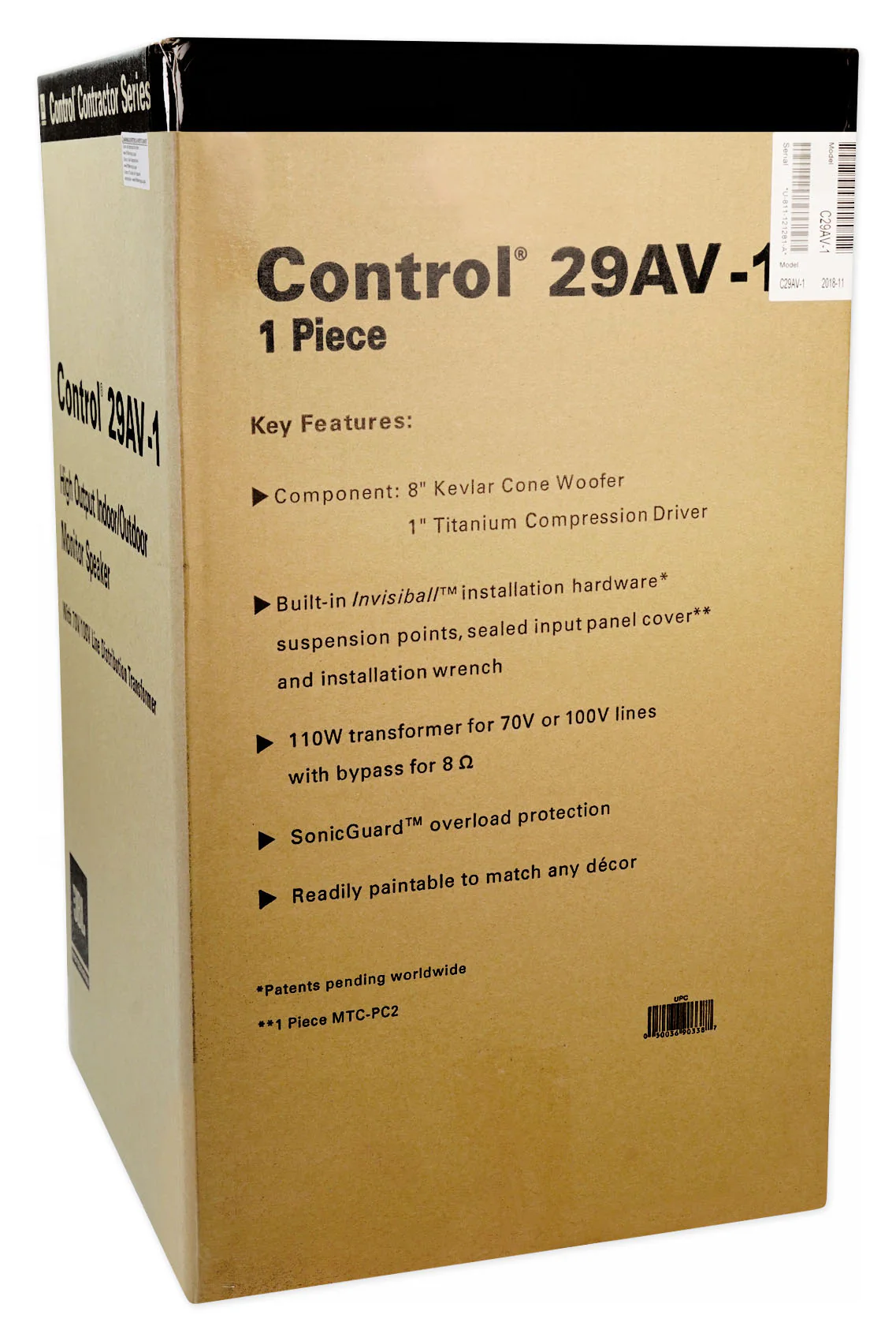 (8) JBL Control 29AV 8" Indoor/Outdoor Commercial 70v Speakers+Amplifier - Image 15