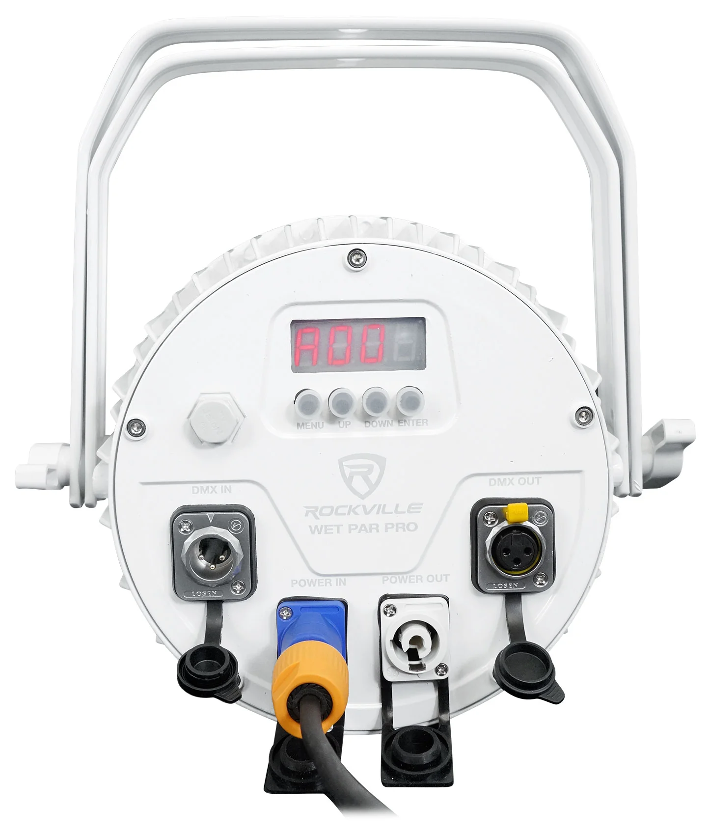 WET PAR PRO White 8-Pack + ROCKFORCE 192 DMX Controller Bundle - Image 16