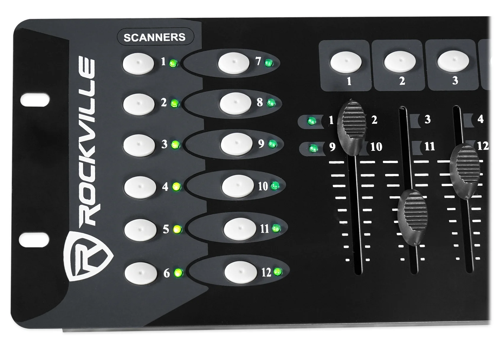 WET PAR PRO White 8-Pack + ROCKFORCE 192 DMX Controller Bundle - Image 8