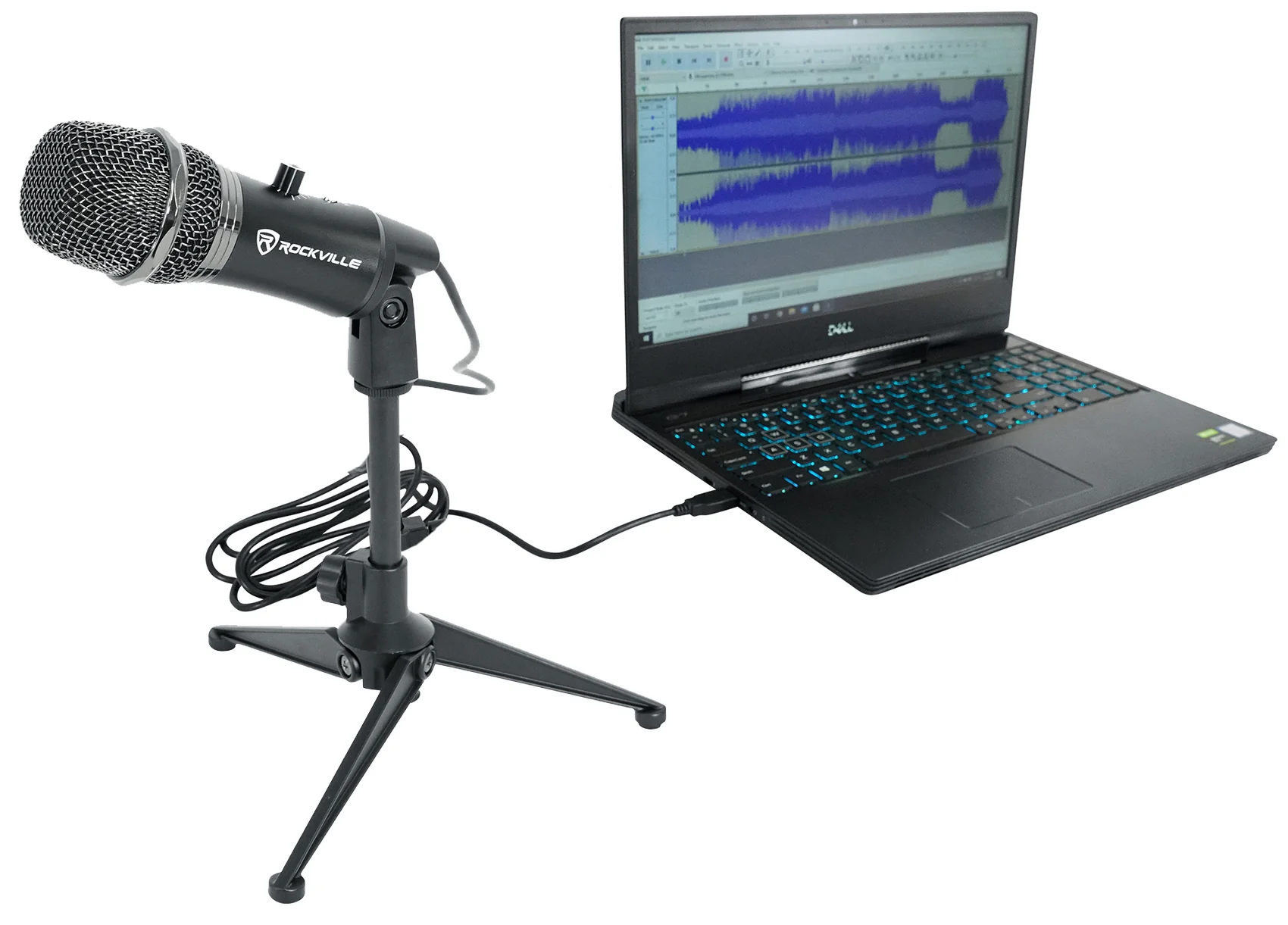 A-STREAM Live Streaming USB Microphone + Adjustable Studio Boom Arm Bundle - Image 10