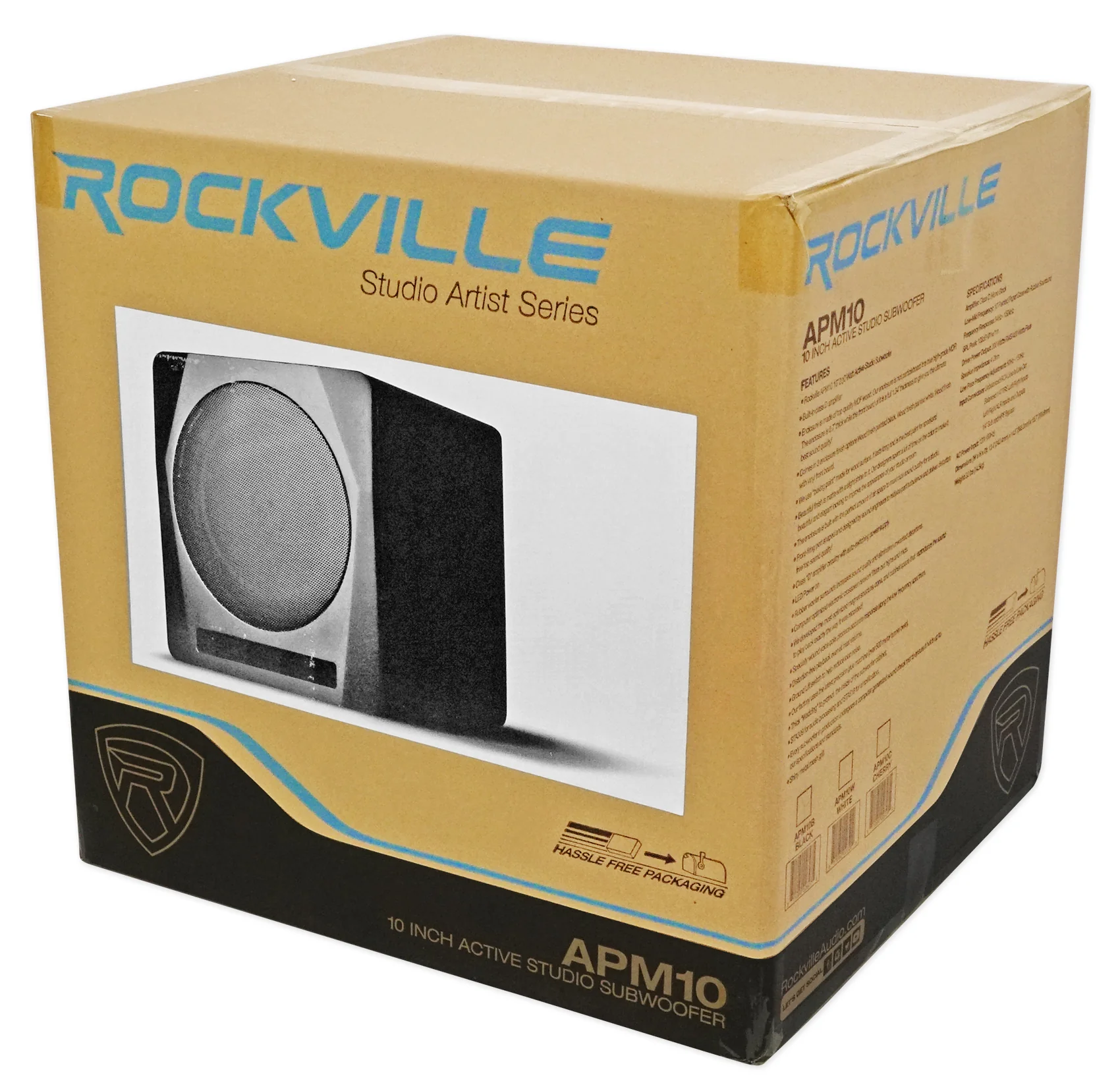 APM10B 10" Studio Subwoofer + ISO 10-12 Isolation Platform Bundle - Image 8