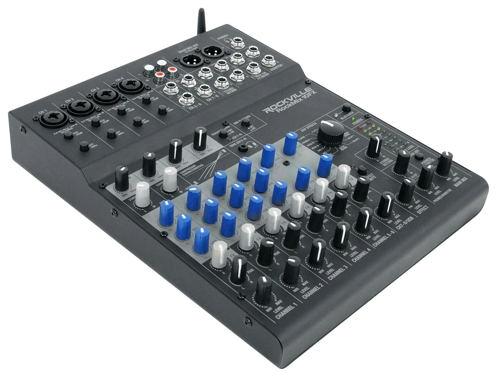 APM5B Black + ROCKMIX 10FX Mixer/USB Interface Bundle - Image 12