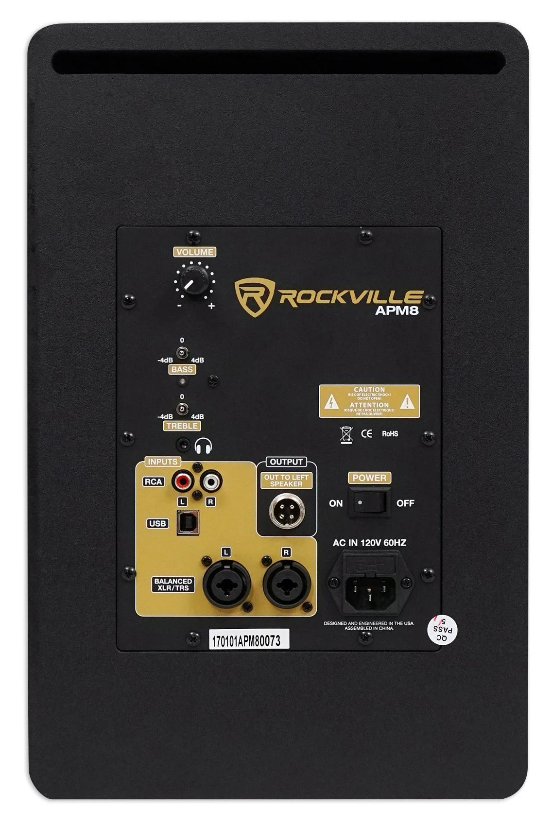 APM8C Classic Wood 2-Pack + USB Studio Monitors Bundle - Image 3