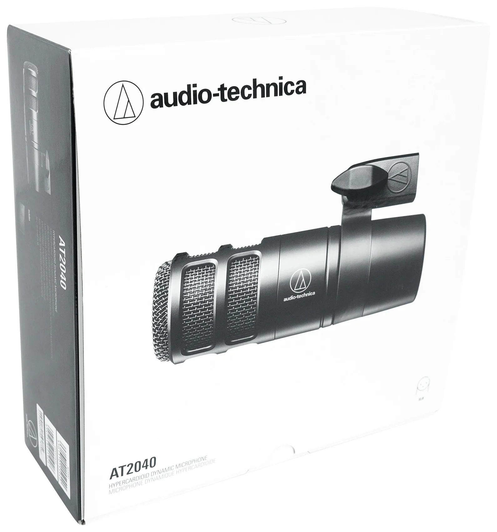 Audio Technica AT2040 Microphone Broadcast Podcast Podcasting Mic + Boom Arm - Image 17