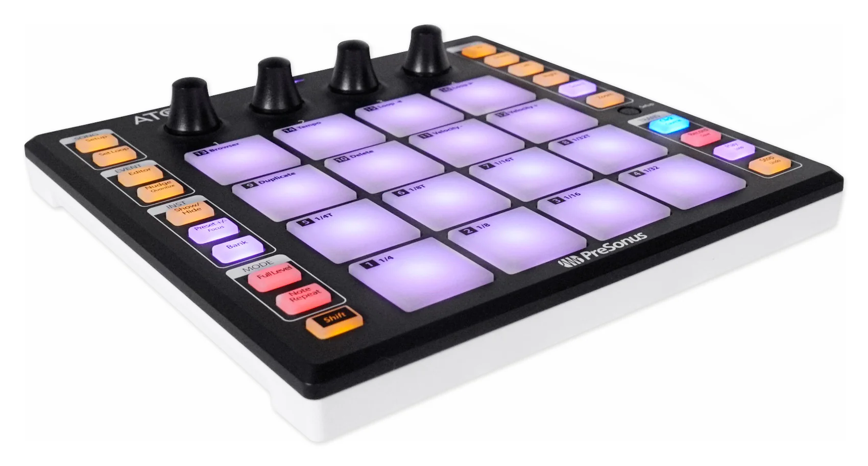 PRESONUS ATOM 16 Pad USB MIDI RGB DJ Controller+Studio One Software+Headphones - Image 6