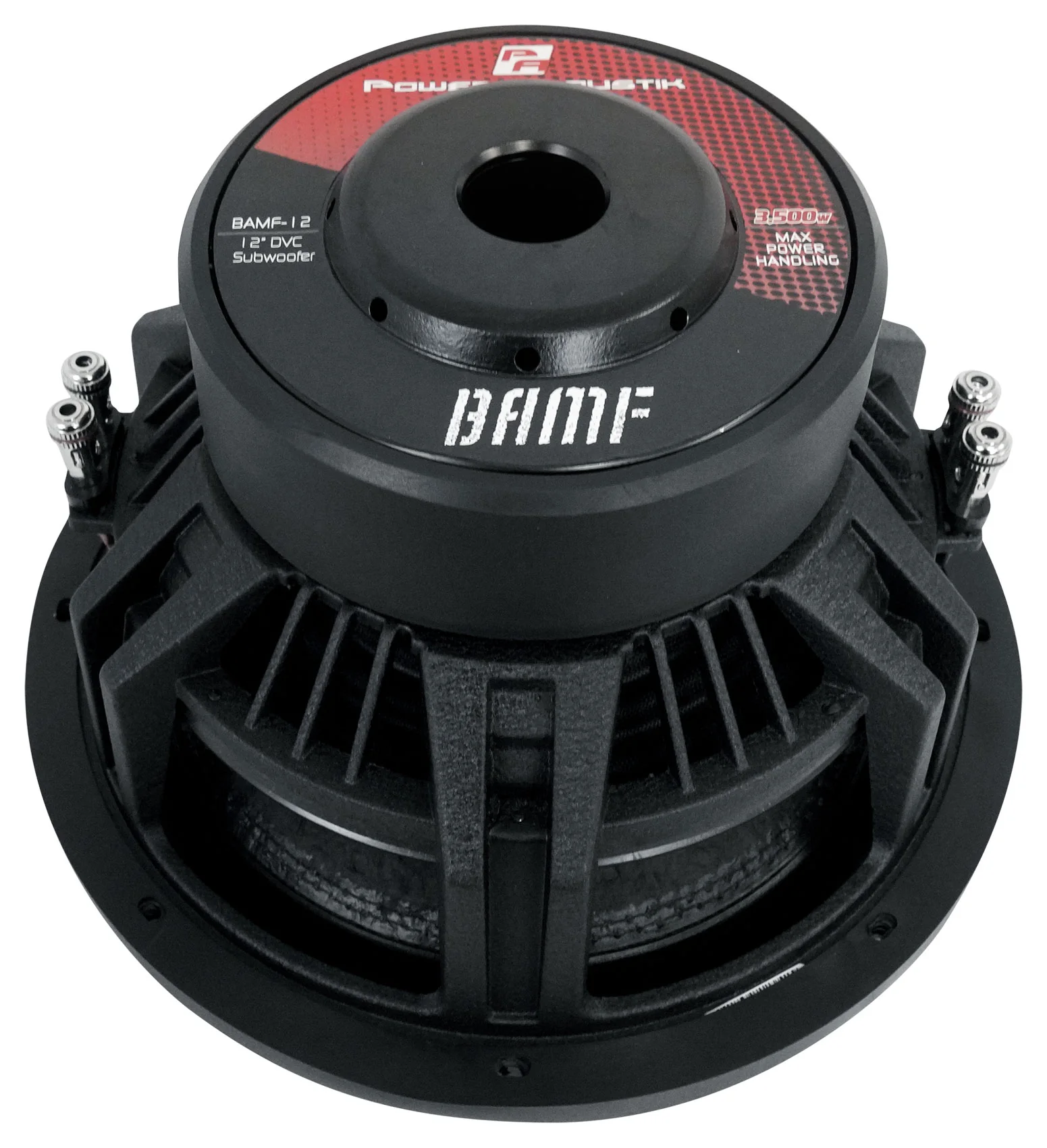 Power Acoustik BAMF-124 12" 3500w Car Audio Subwoofer+Sealed Sub Box Enclosure - Image 13