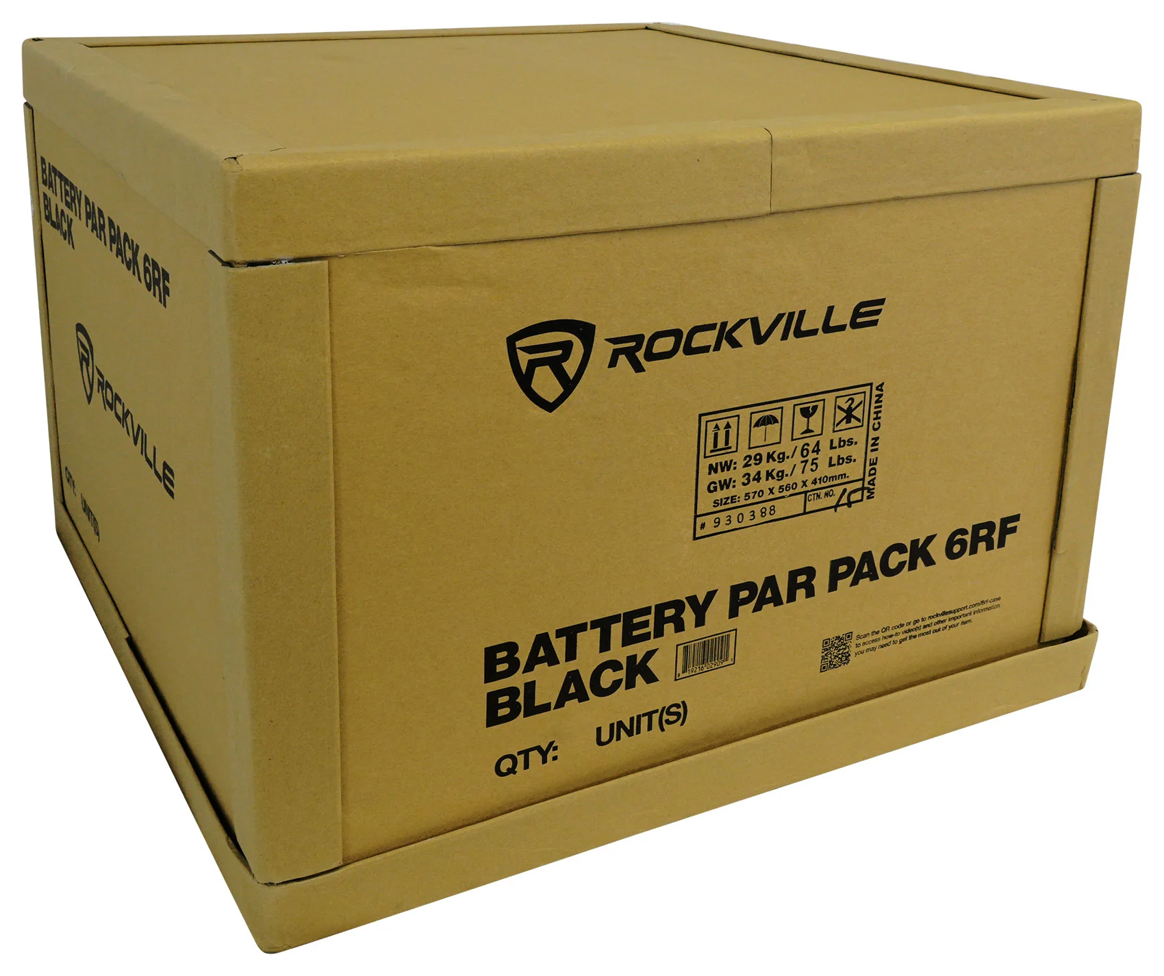 BATTERY PAR PACK 6RF BLACK - Image 11