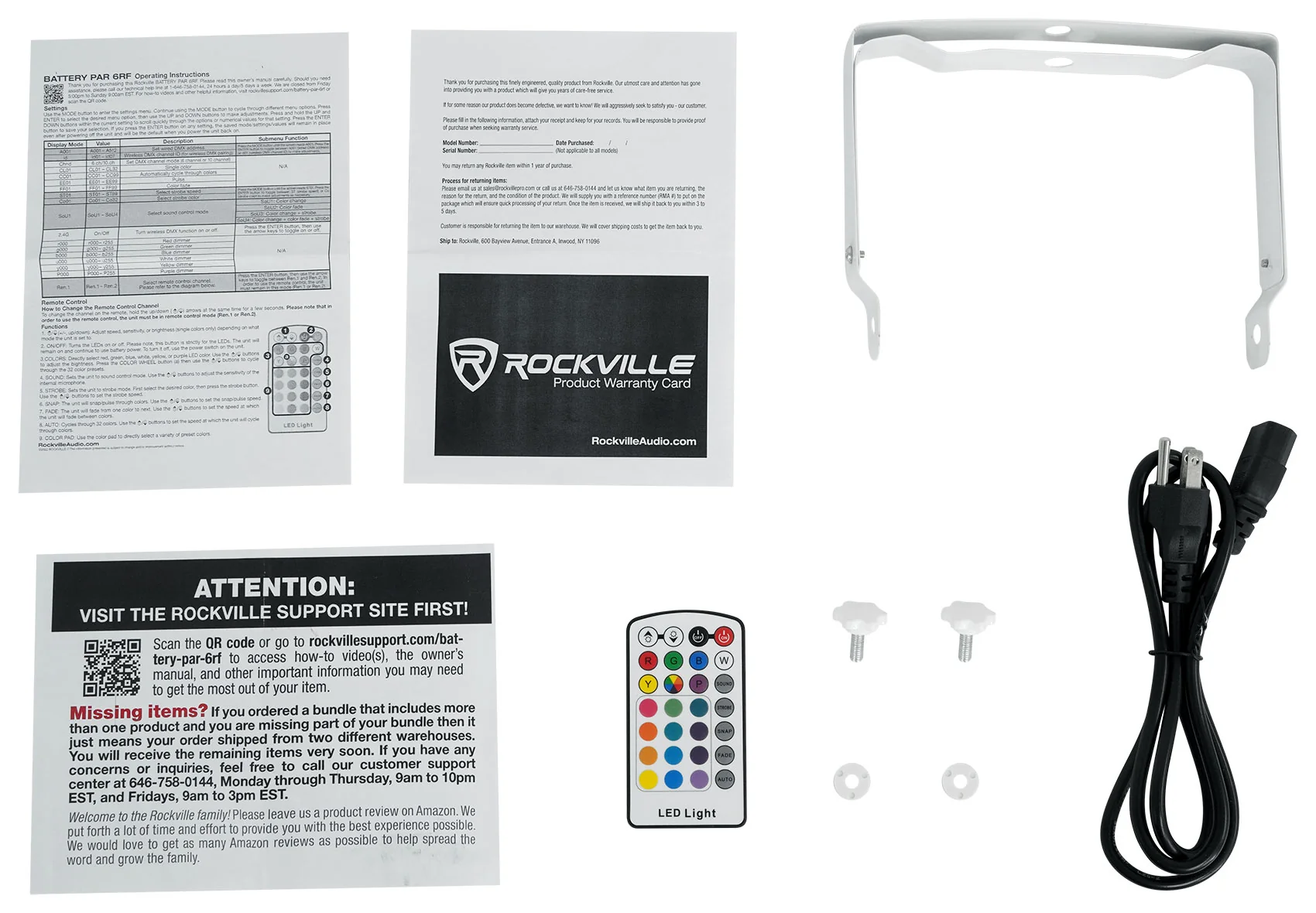 BATTERY PAR PACK 6RF WHITE - Image 11