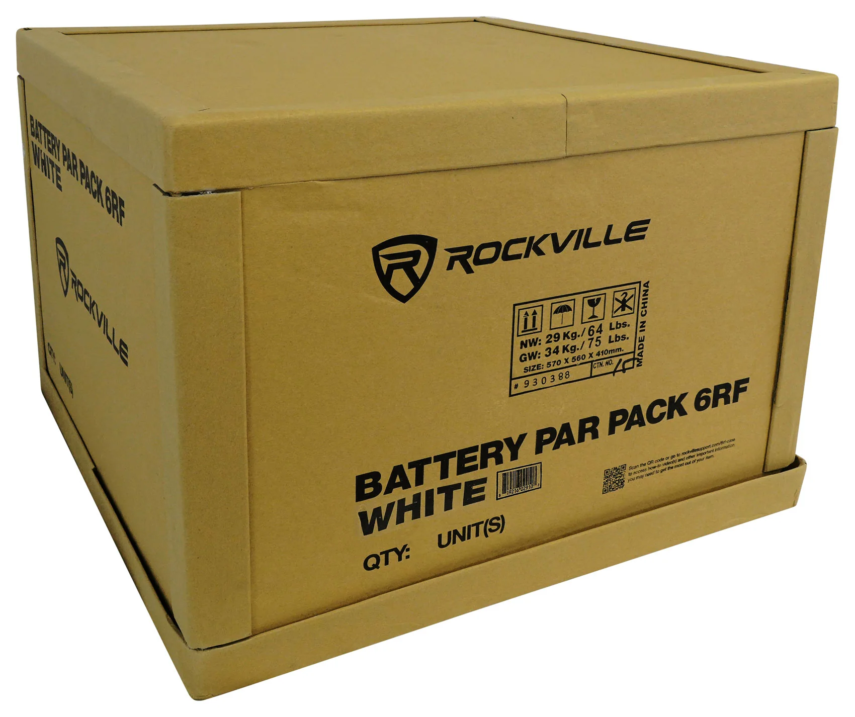 BATTERY PAR PACK 6RF WHITE - Image 12