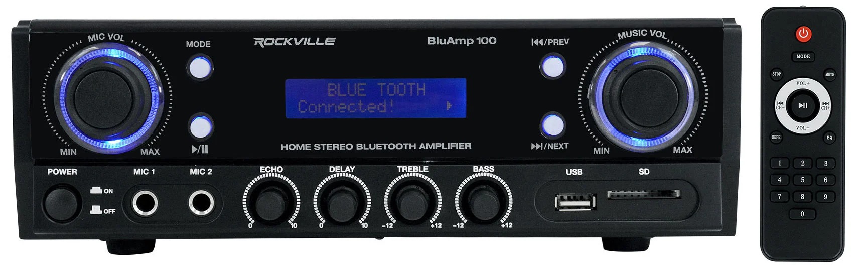 BLUAMP 100 + D4-8 Black 4-Pack Bundle - Image 11