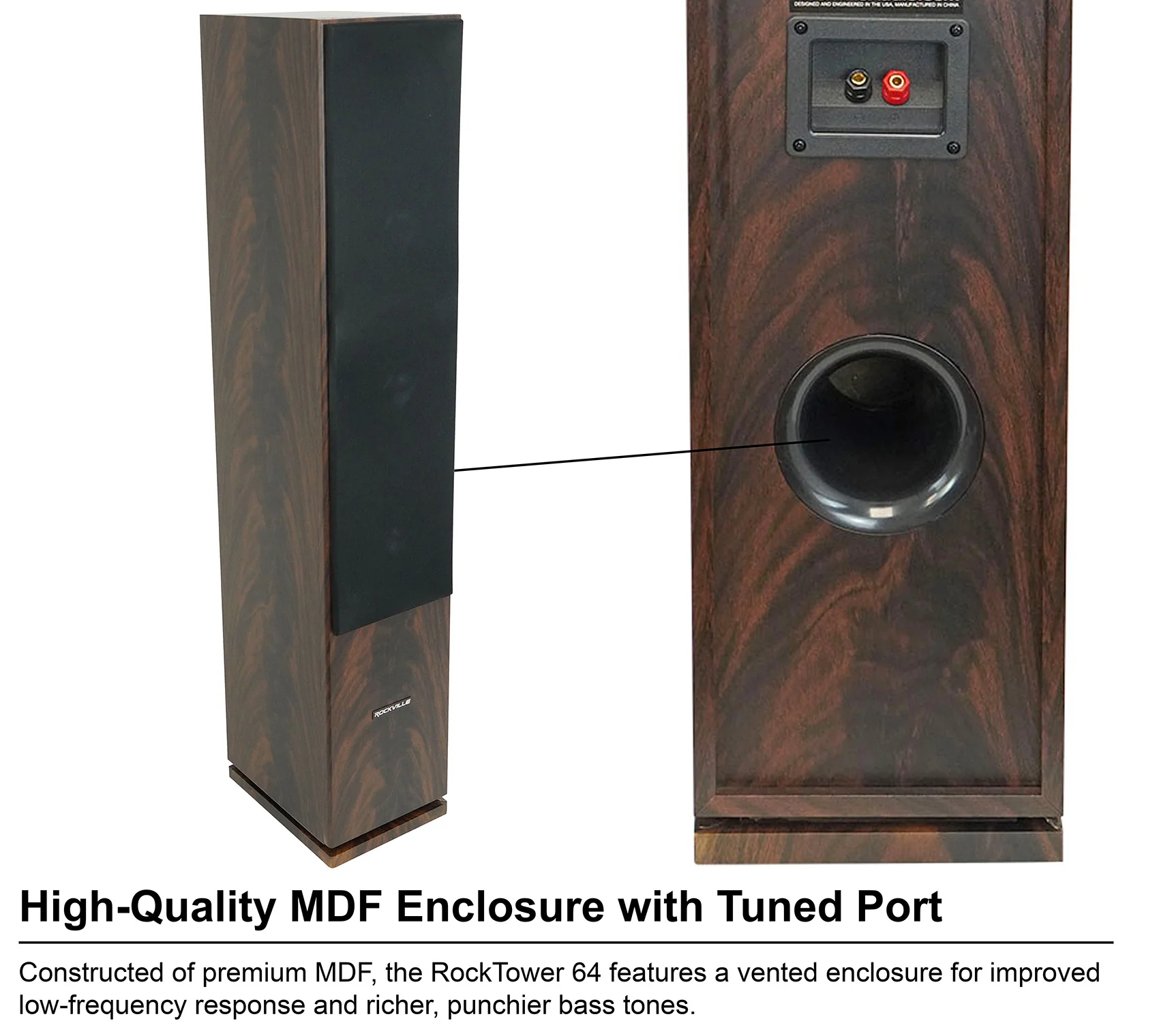 RockTower 64D Dark Wood 2-Pack + BLUAMP 150 Bundle - Image 6