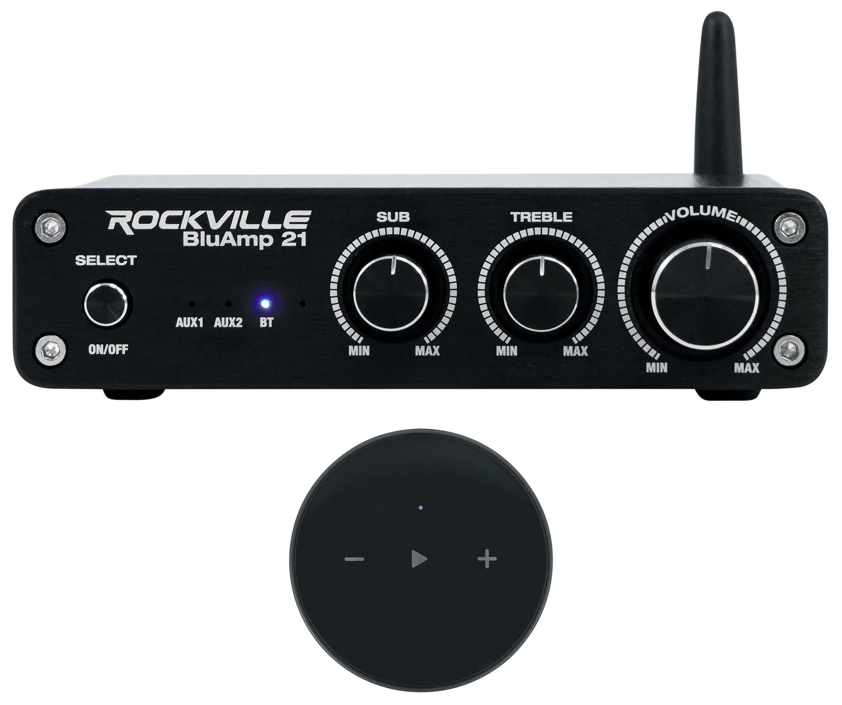 BLUAMP 21 Black + WiiM Mini Streaming Receiver Bundle