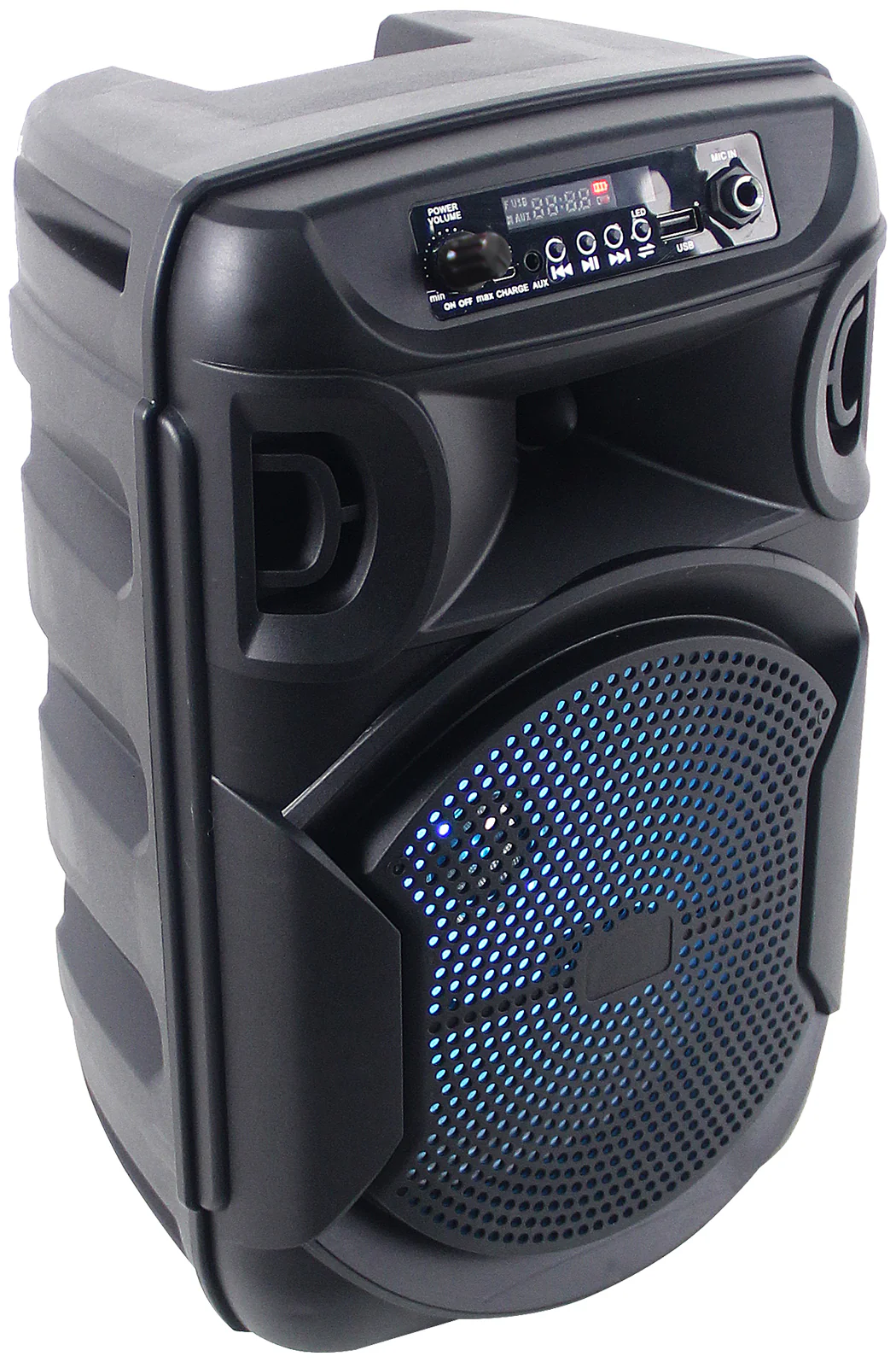 Technical Pro BOOM8 Rechargeable 8" LED Party Speaker w/Bluetooth/USB+Microphone - Image 5