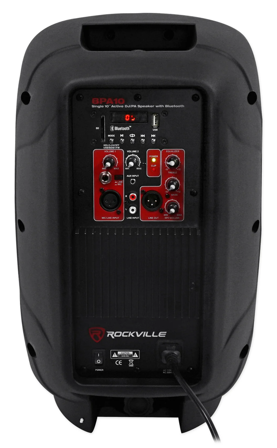 BPA10 10" Speaker + Samson XPD2 Handheld Mic Bundle - Image 8