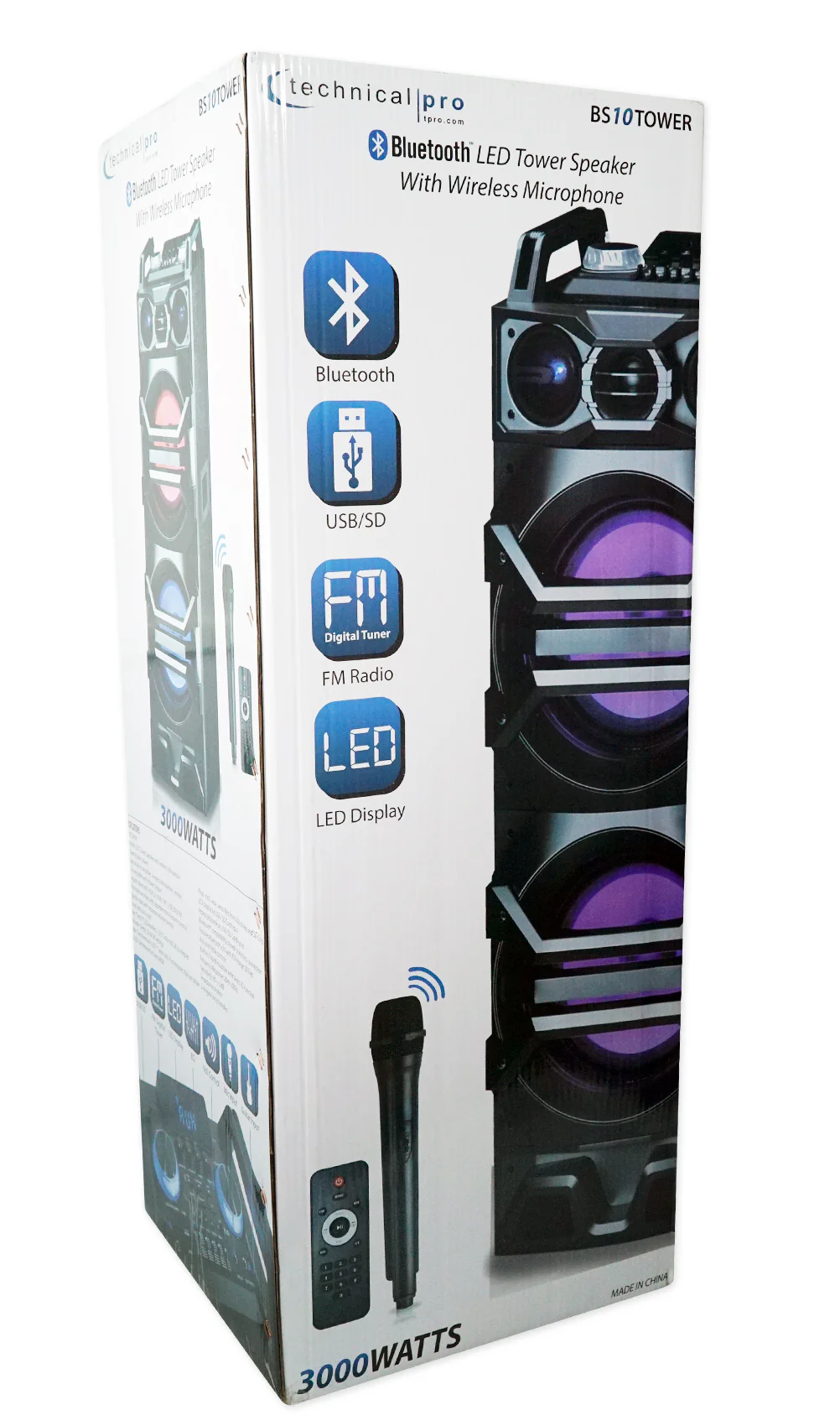 BS10TOWER Karaoke System with Wireless Microphones - Image 38