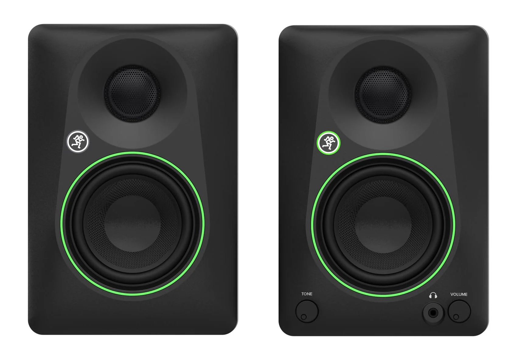 Pair Mackie CR3.5BT 3.5" Powered Studio Monitors w/ Tone Control+Headphones - Image 8