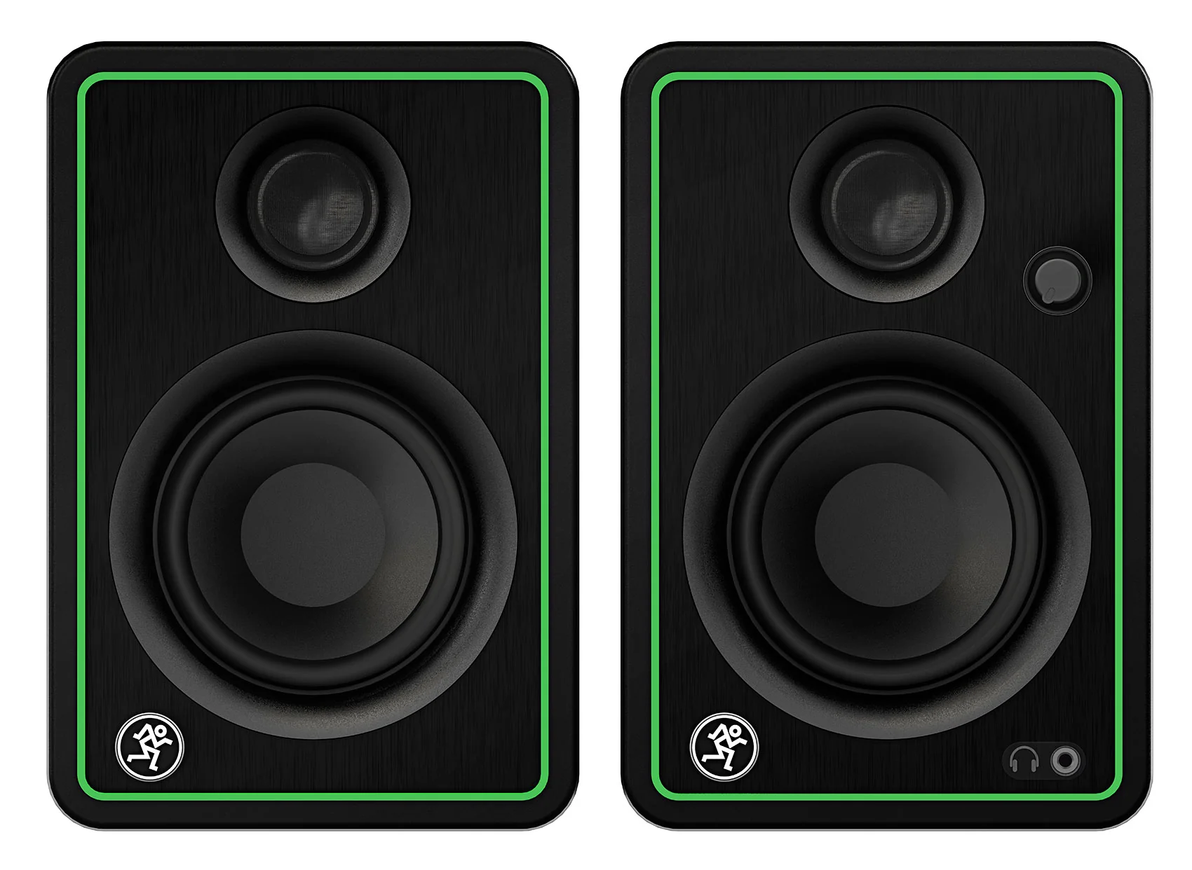 2 Mackie CR3-XBT 3" Reference Studio Monitor Speakers w/Bluetooth+Isolation Pads - Image 4