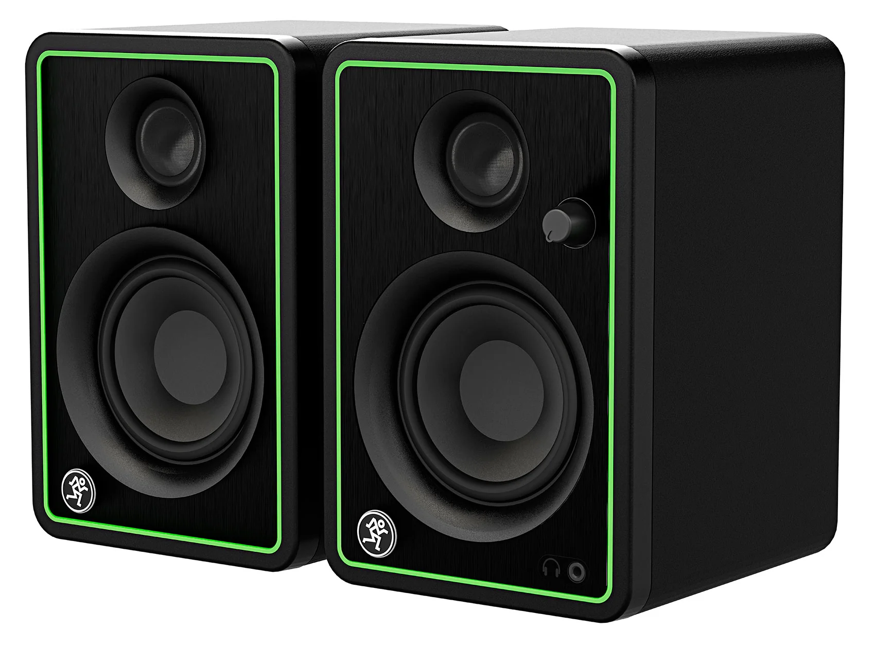 2 Mackie CR3-XBT 3" Reference Studio Monitor Speakers w/Bluetooth+Isolation Pads - Image 5
