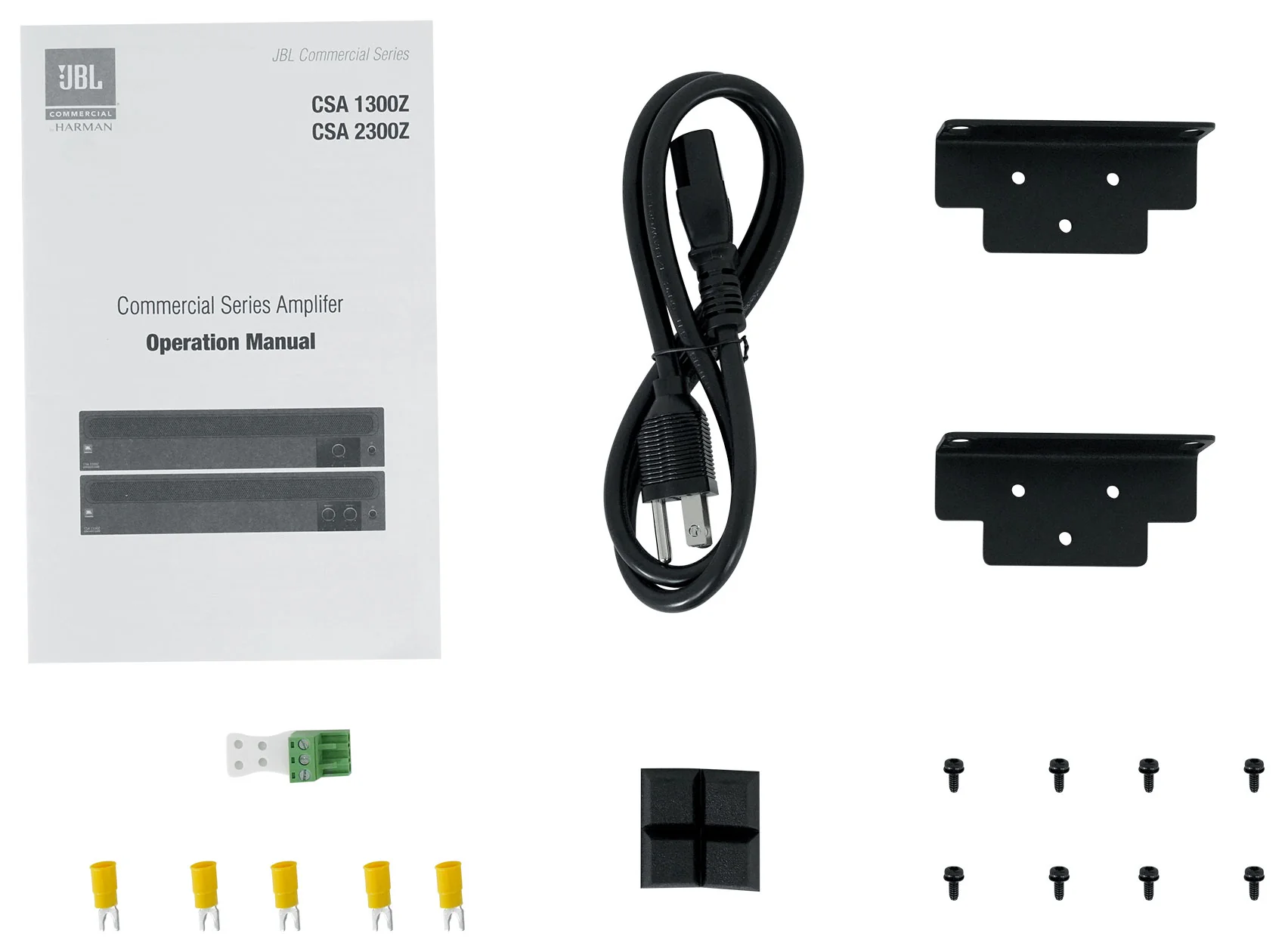 JBL CSA1300Z 70v Commercial Amplifier + (14) White In-Ceiling Speakers CSA 1300Z - Image 10