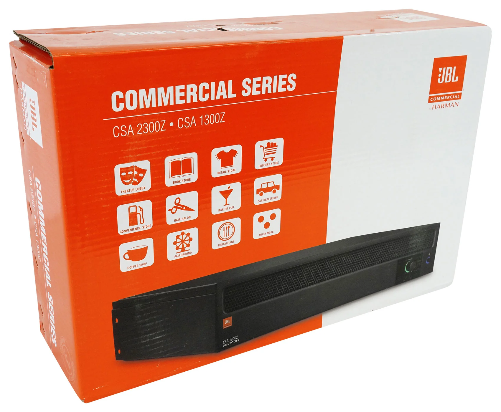 JBL CSA1300Z 70v Commercial Amplifier + (14) White In-Ceiling Speakers CSA 1300Z - Image 11