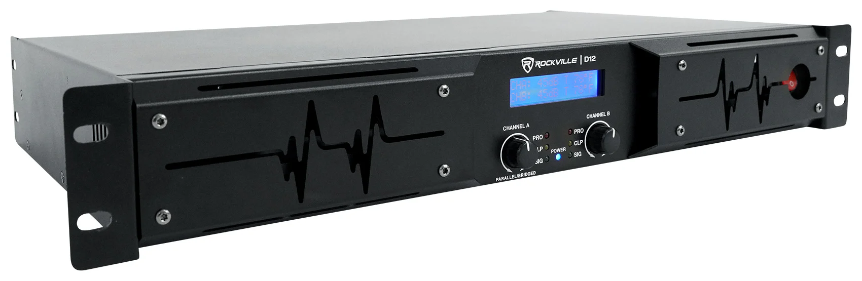 D12 Amplifier + 25' Speakon Cables 2-Pack Bundle - Image 5