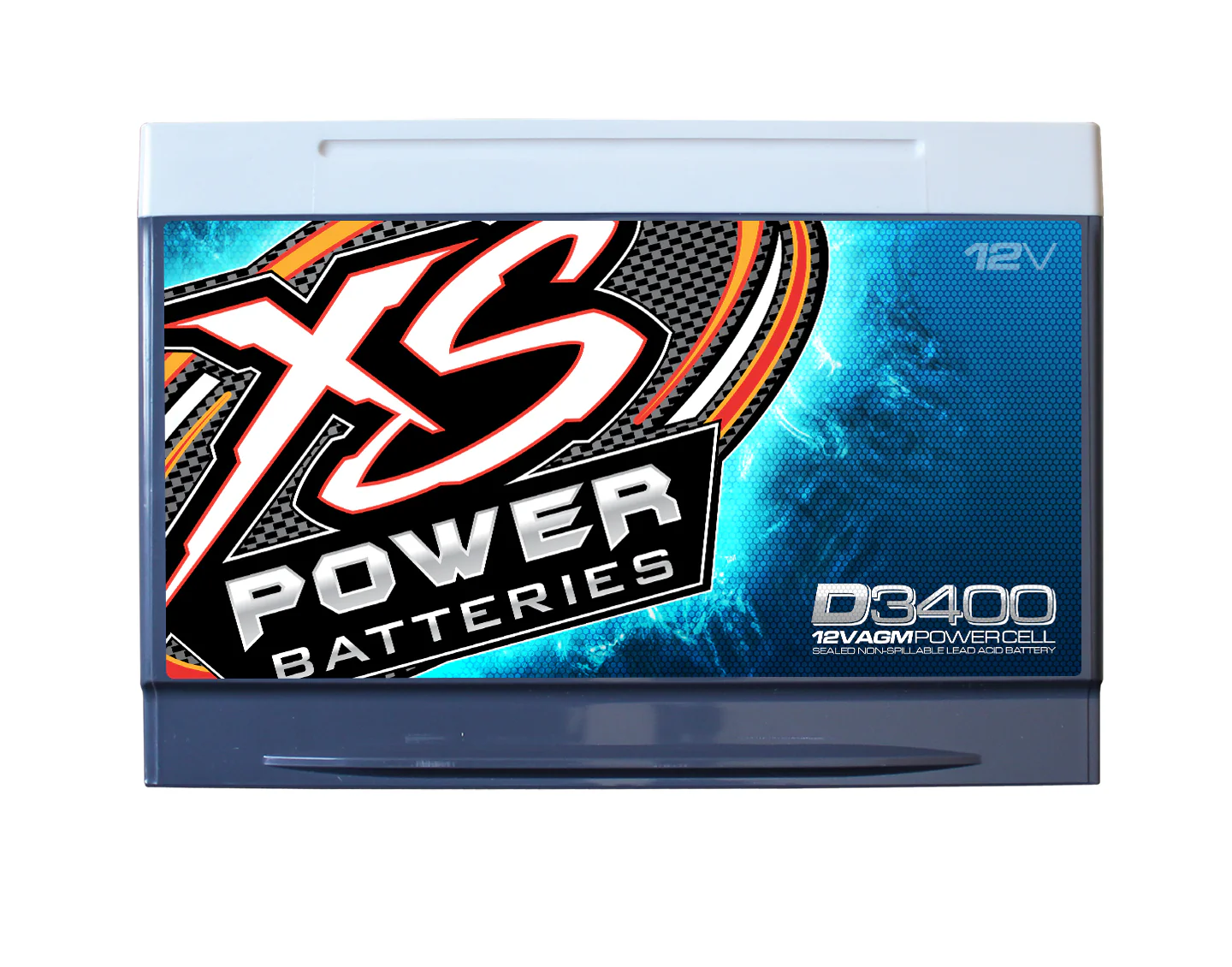 XS Power D3400 3300 Amp Car Audio Battery+Terminal Hardware+Power/Ground Wires - Image 5