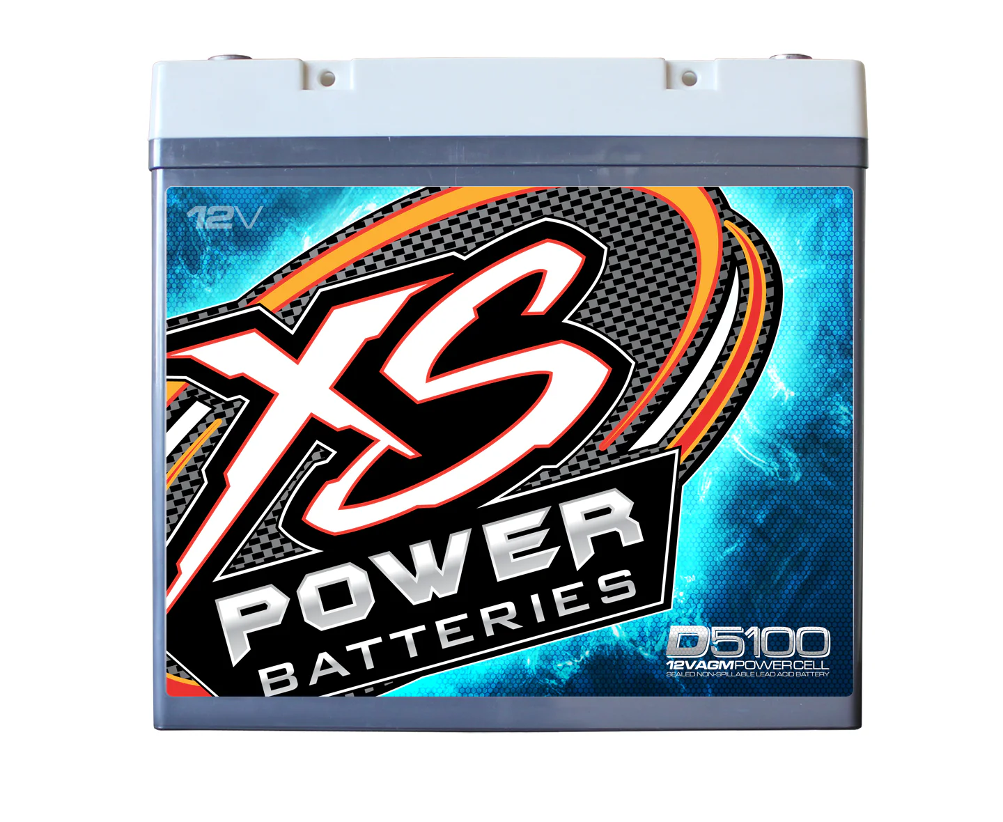 XS Power D5100 3100 Amp AGM Power Cell Car Audio Battery + Bluetooth Speaker - Image 10