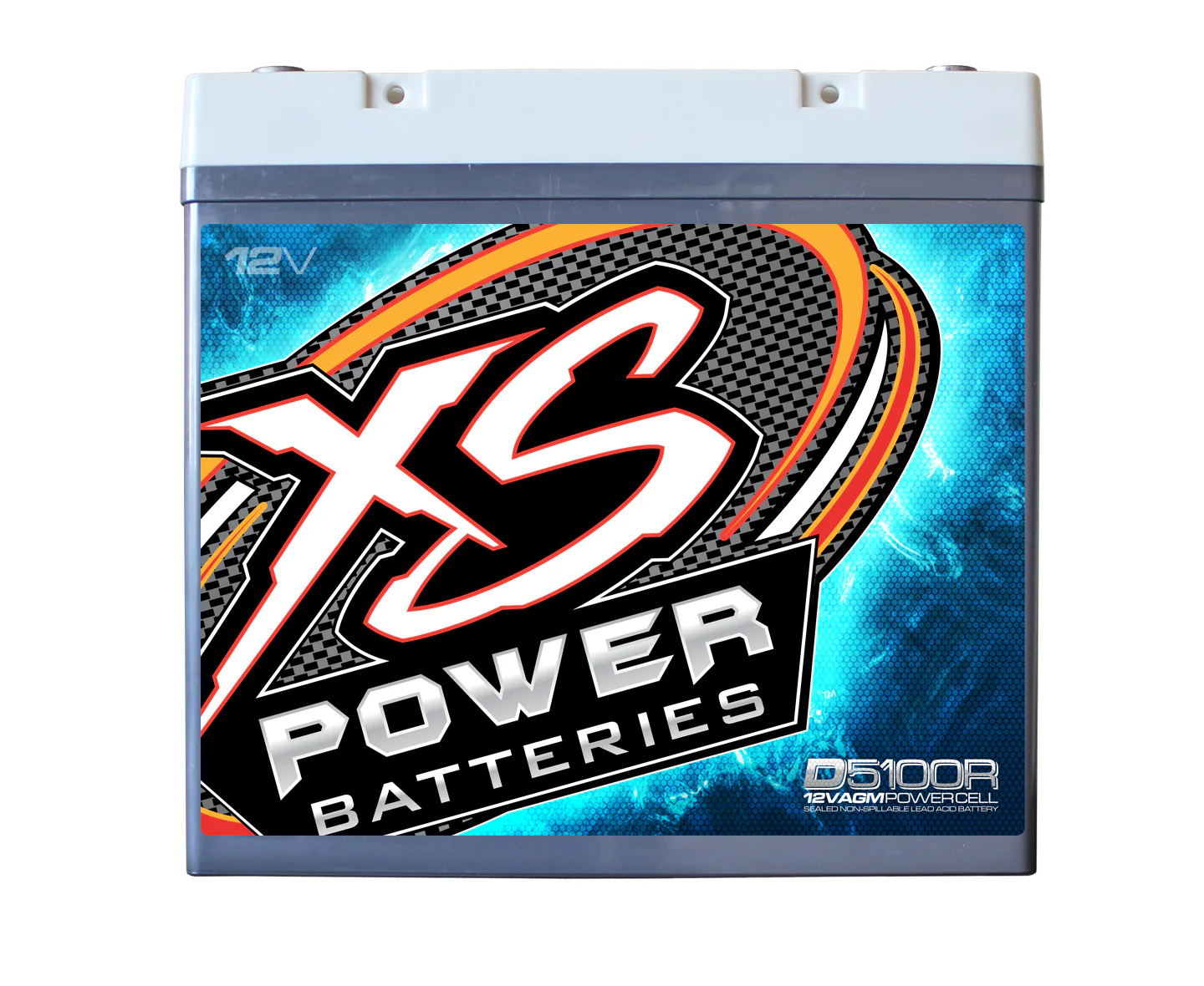 XS Power D5100R 3100 Amp AGM Power Cell Car Audio Battery + Power/Ground Wires - Image 4