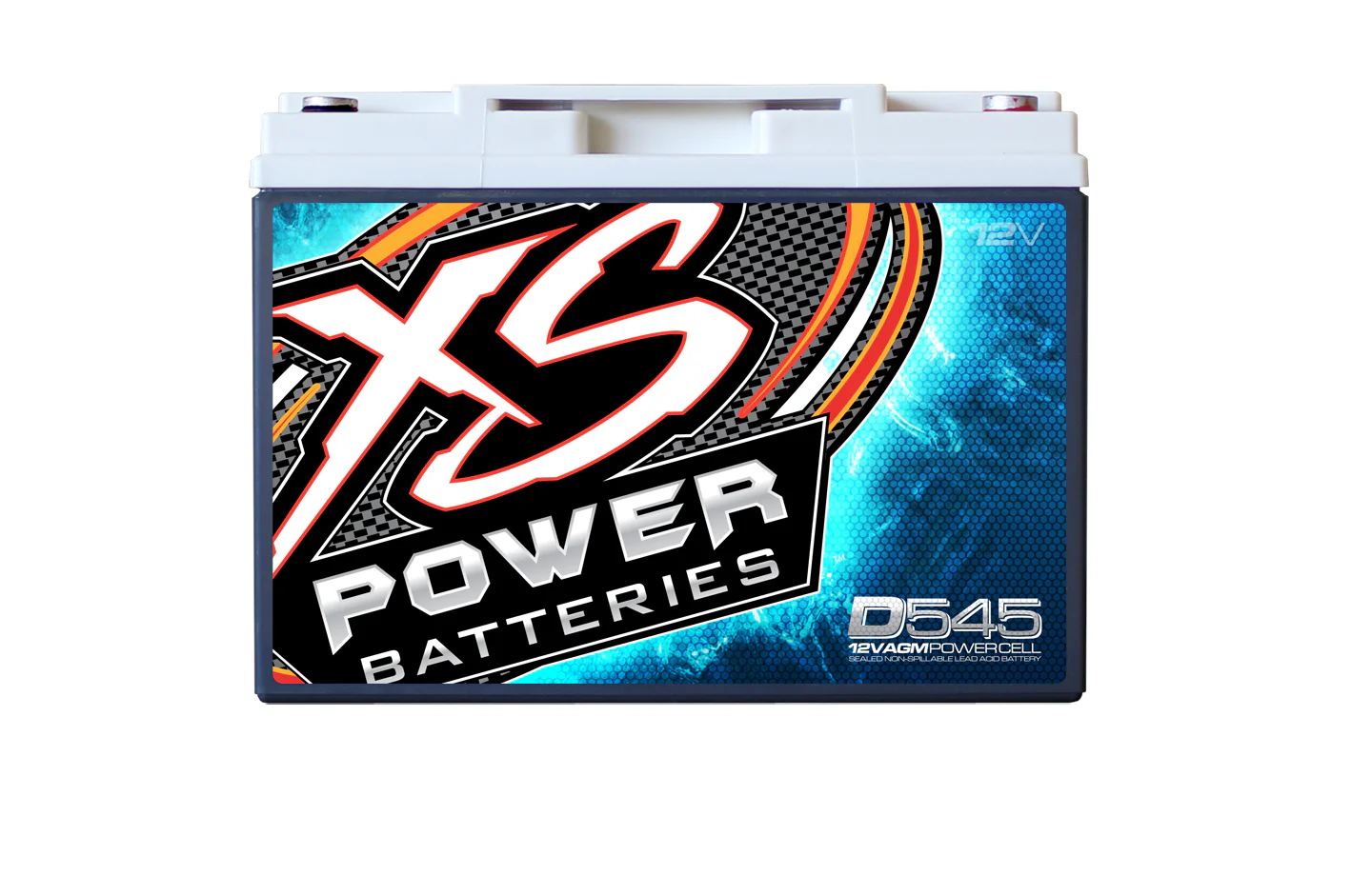 XS Power D545 800 Amp Car Audio Battery + Terminal Hardware + Power/Ground Wires - Image 7