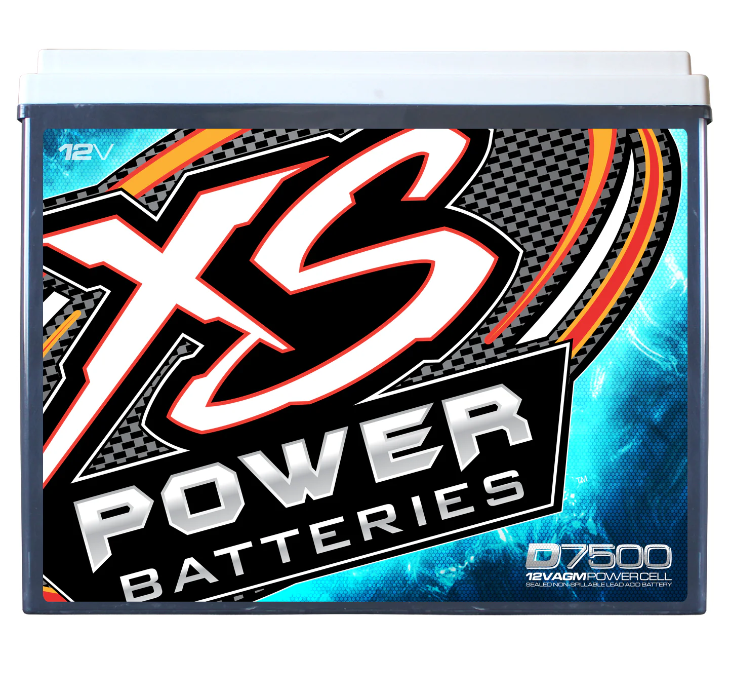 XS Power D7500 6000 Amp 12 Volt Power Cell Car Audio AGM Battery+Free Speaker ! - Image 7