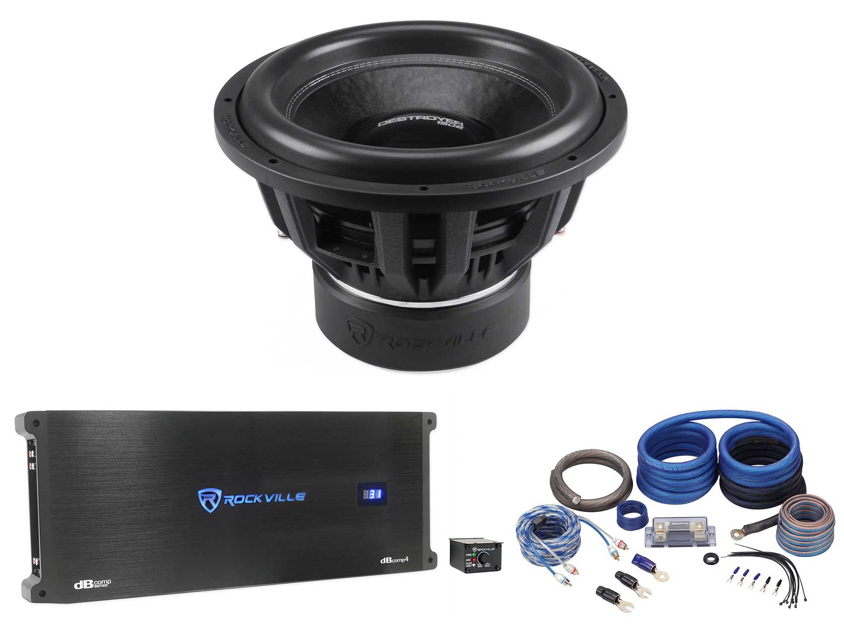 Destroyer 15 + dBcomp4 Competition Amplifier Bundle