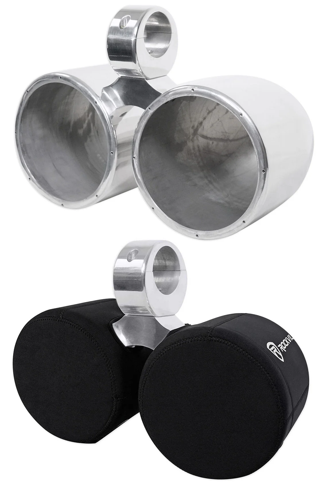 DMAC80S Polished + 8" Neoprene Covers Bundle