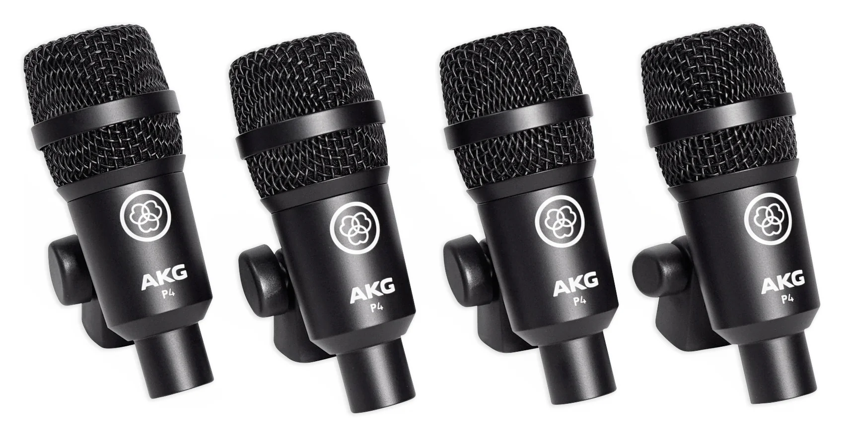 AKG Drum Set Session I (7) Microphone Kit w/ Bass/Overhead/Snare/Tom+Clamps+Case [Open Box] - Image 2