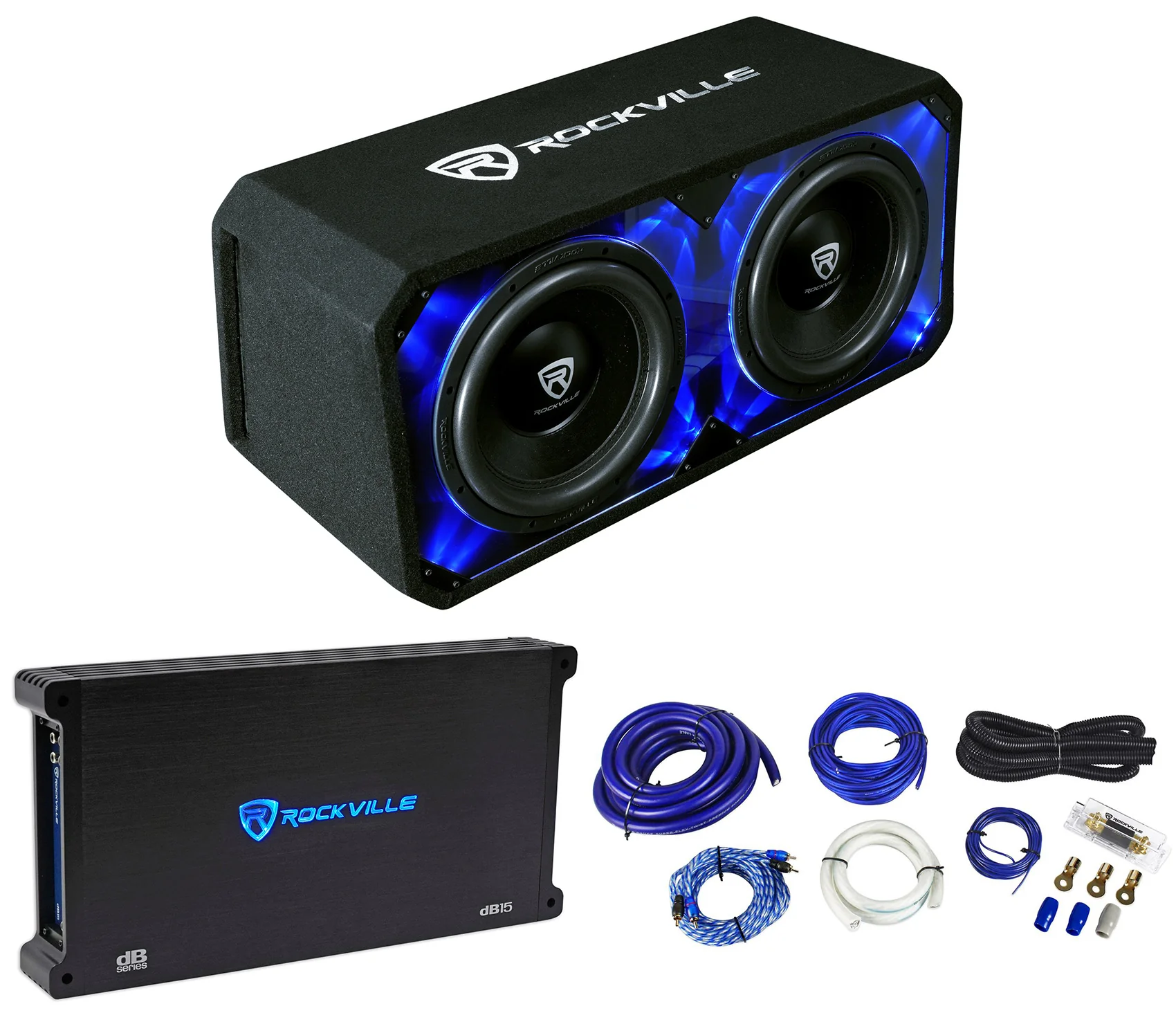 DV12 K6 Plexi Dual 12 2-Ohm + dB15 Amplifier Bundle