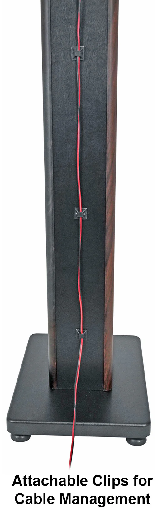FLX Dark Wood + RHTSD Dark Wood Speaker Stands Bundle - Image 10