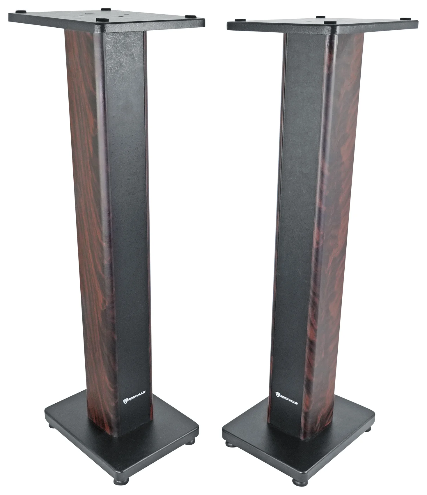 FLX Dark Wood + RHTSD Dark Wood Speaker Stands Bundle - Image 11