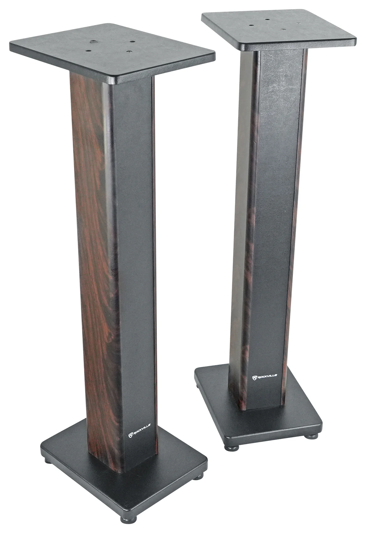 FLX Dark Wood + RHTSD Dark Wood Speaker Stands Bundle - Image 15