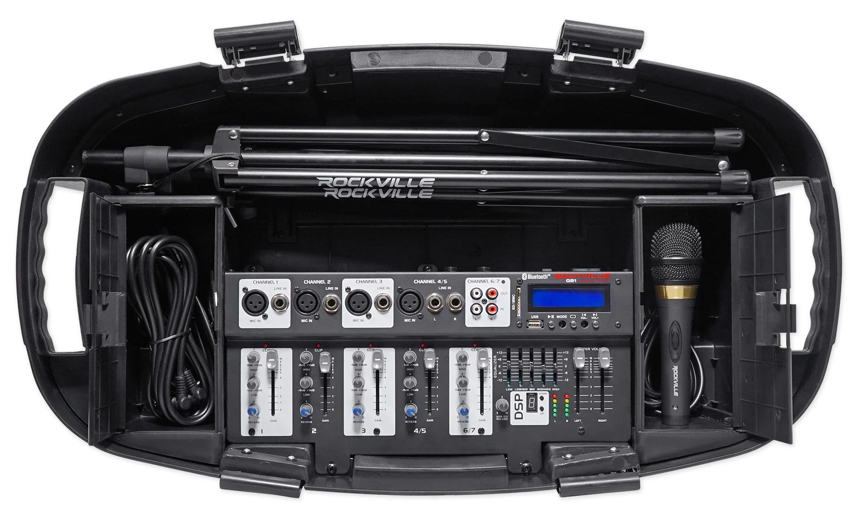 GB1 Portable PA + RWM4200VH 4-Mic System Bundle - Image 6