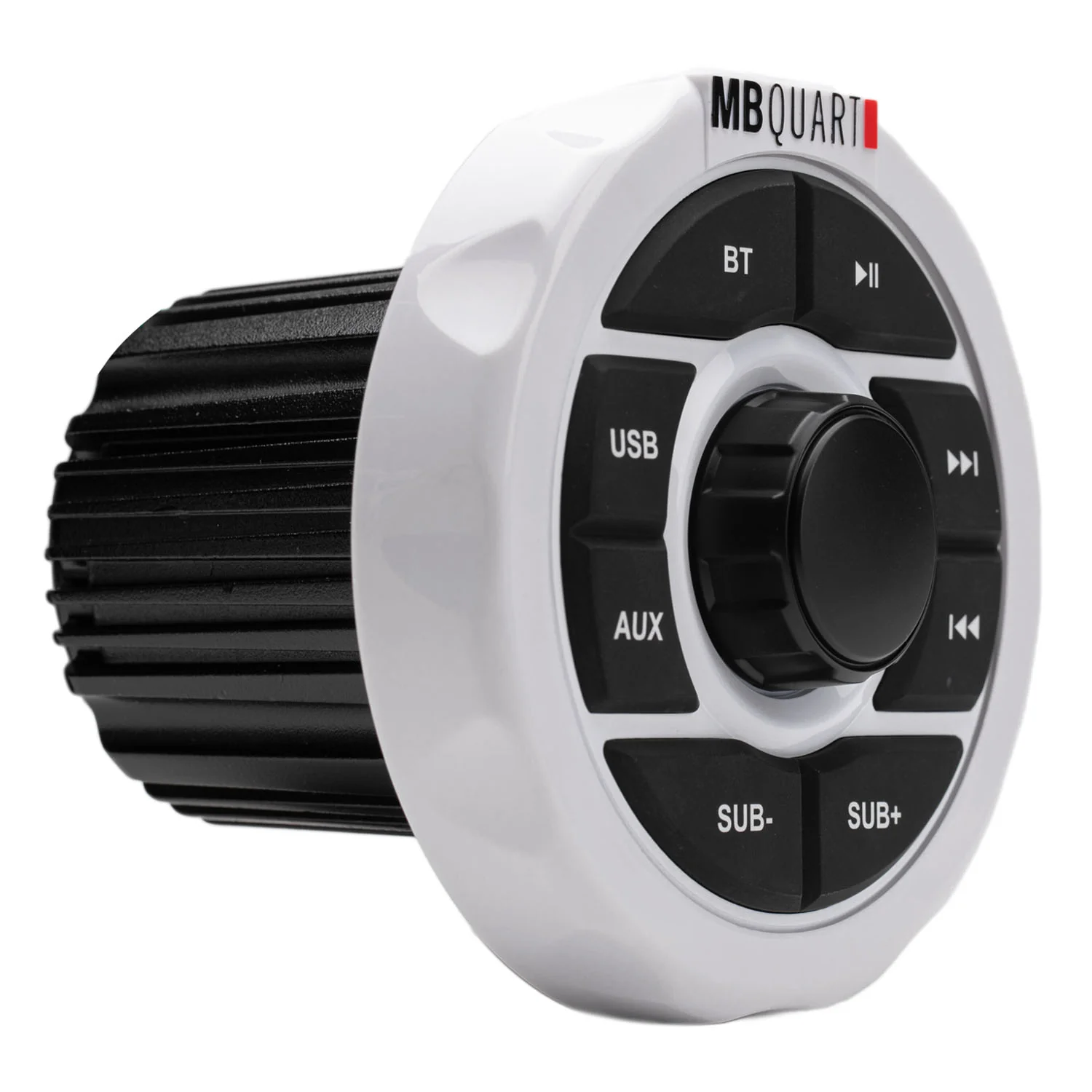 MB QUART GMR1.5S2W Marine Gauge Receiver w/ Bluetooth+(2) White 6.5" Speakers [Open Box] - Image 3