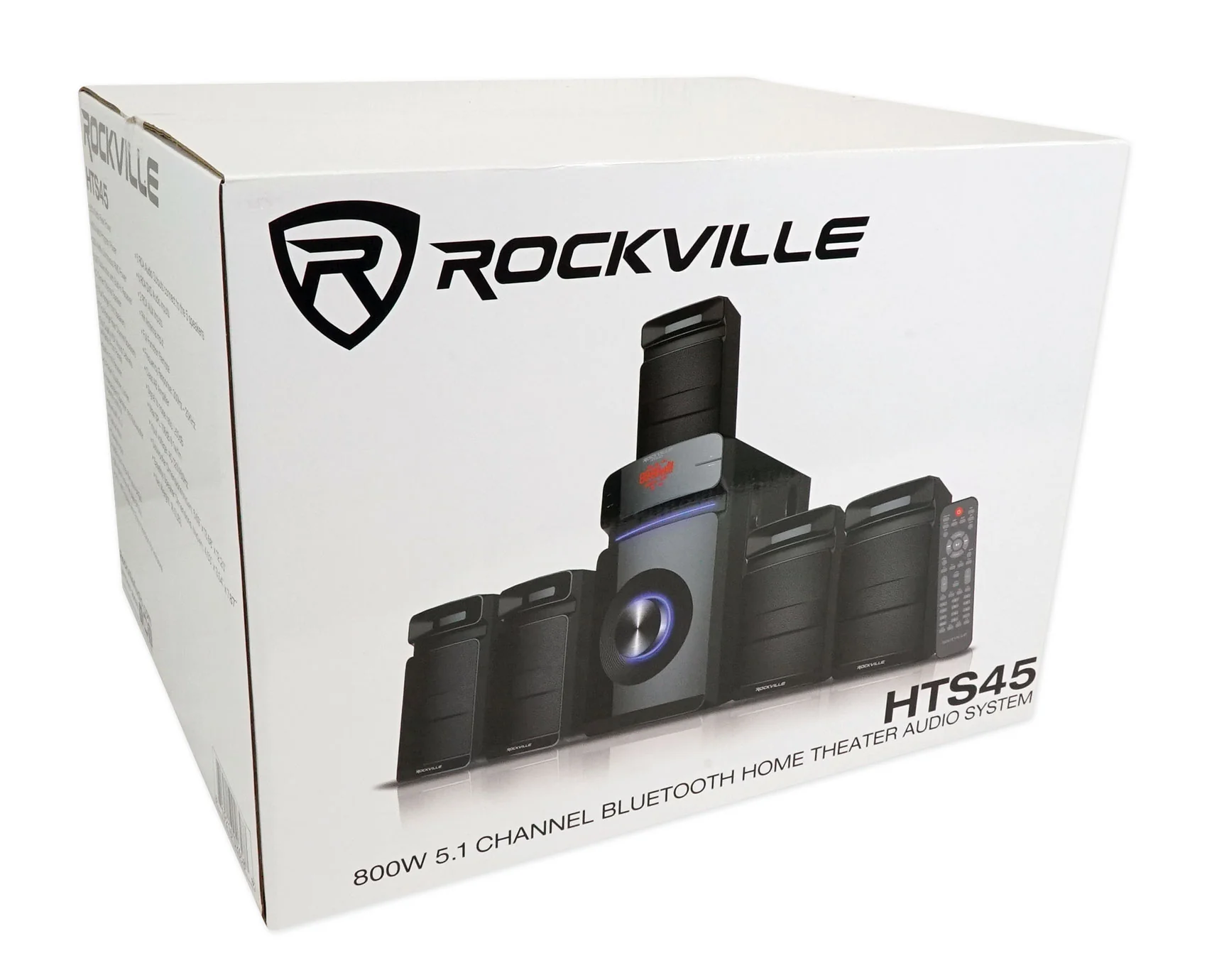 HTS45 5.1 Home Theater Karaoke System with 2 Microphones - Image 8
