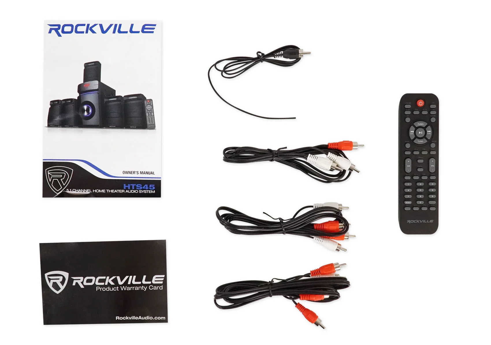 HTS45 5.1 Home Theater Karaoke System with Wireless Microphones - Image 2