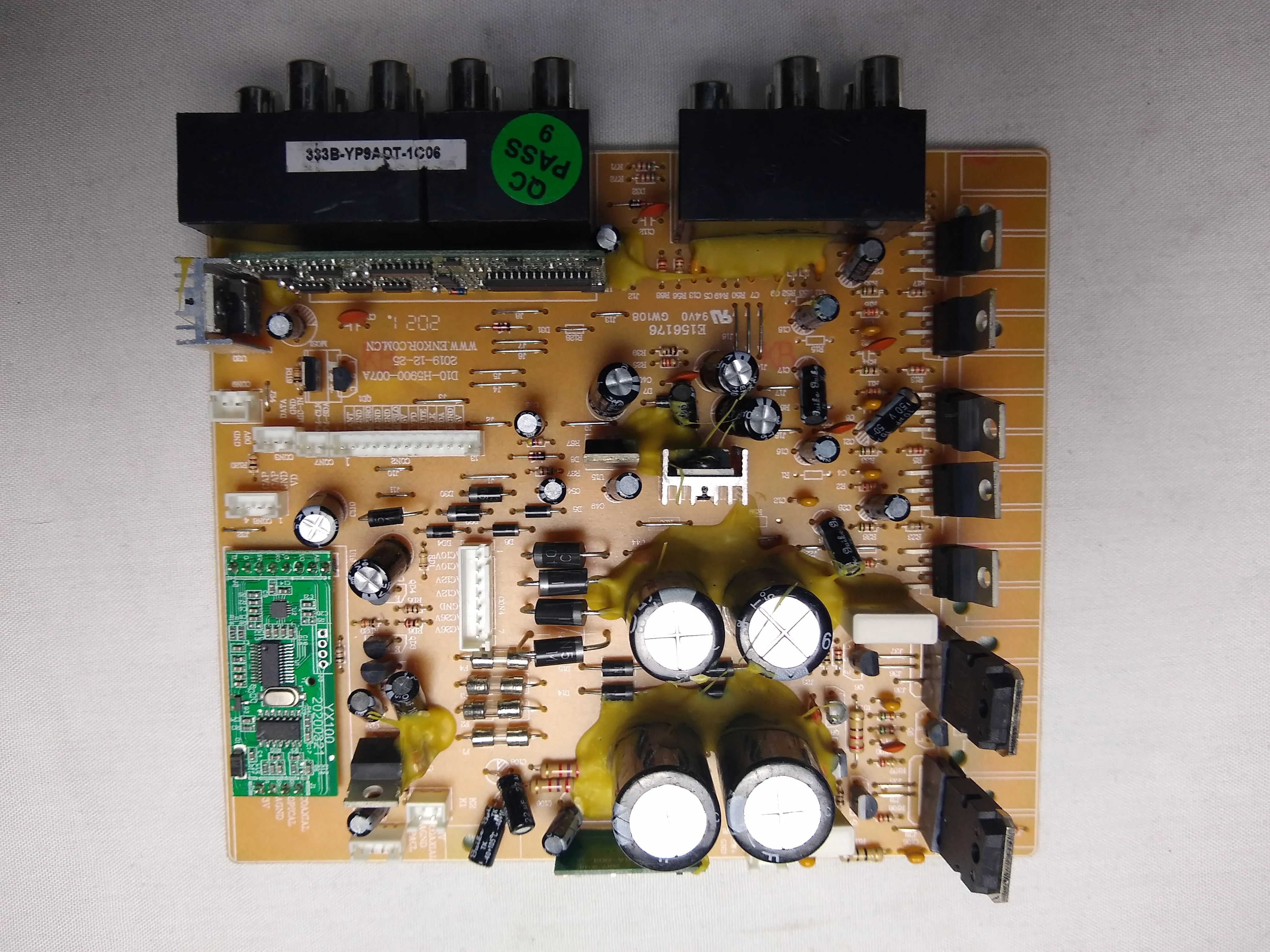HTS56 AMP BOARD WITH PREAMP MODULE ATTACHED - Image 2