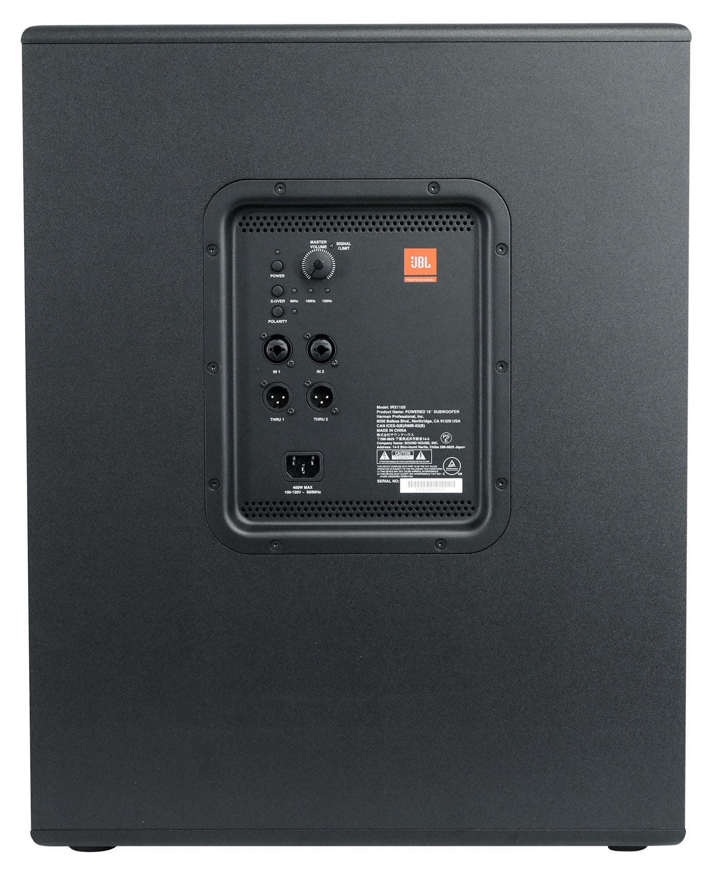 JBL IRX115S 1300w 15" Powered Active Subwoofer Portable Pro Audio PA Sub [Open Box] - Image 5