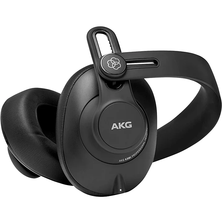 AKG K361 Closed Back Pro Studio Recording Podcasting Headphones 50mm Drivers [Open Box] - Image 5