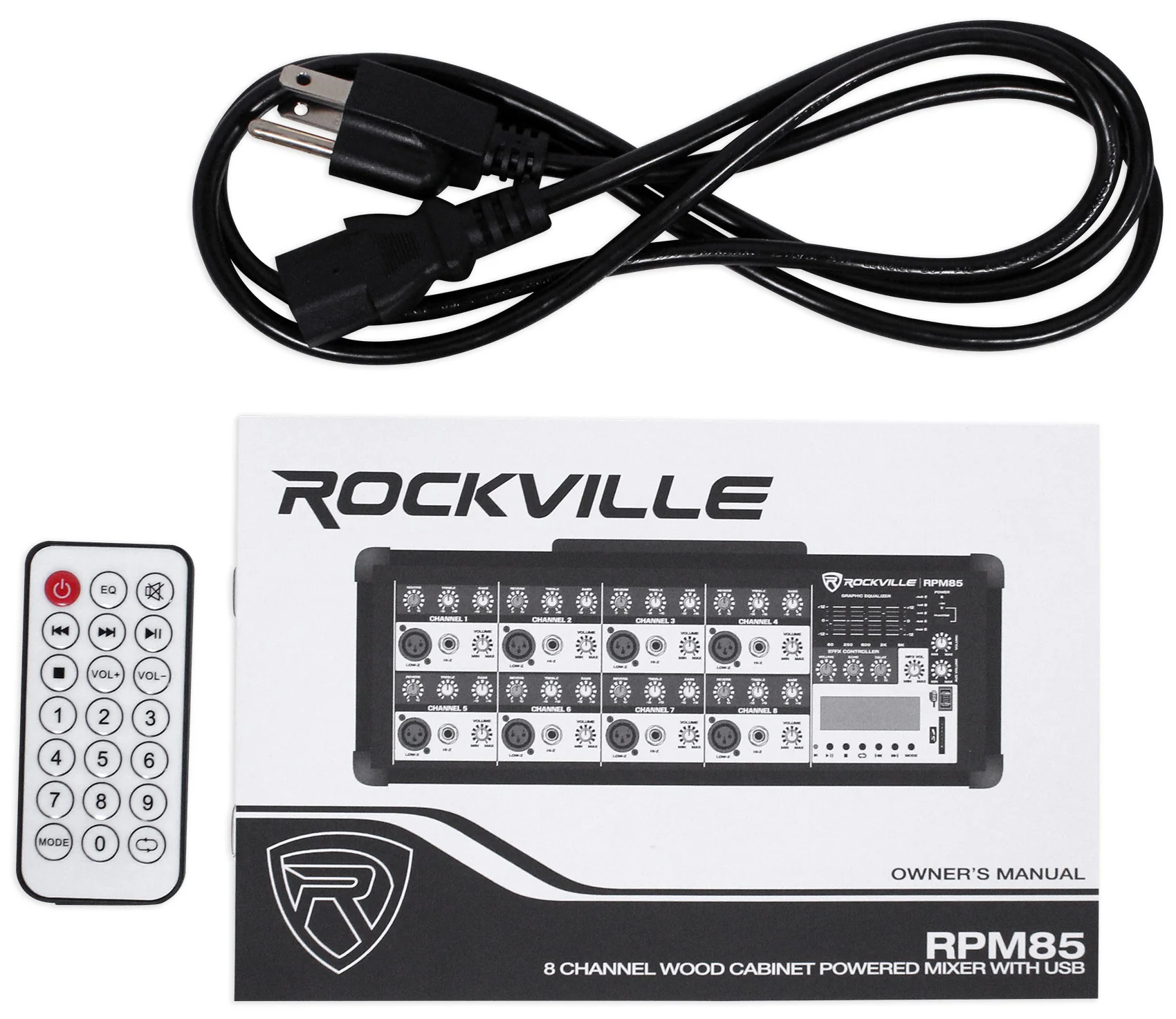 KPS10 10" Karaoke Speakers 2-Pack + RPM85 Mixer + Wireless Mics + Stands Bundle - Image 13