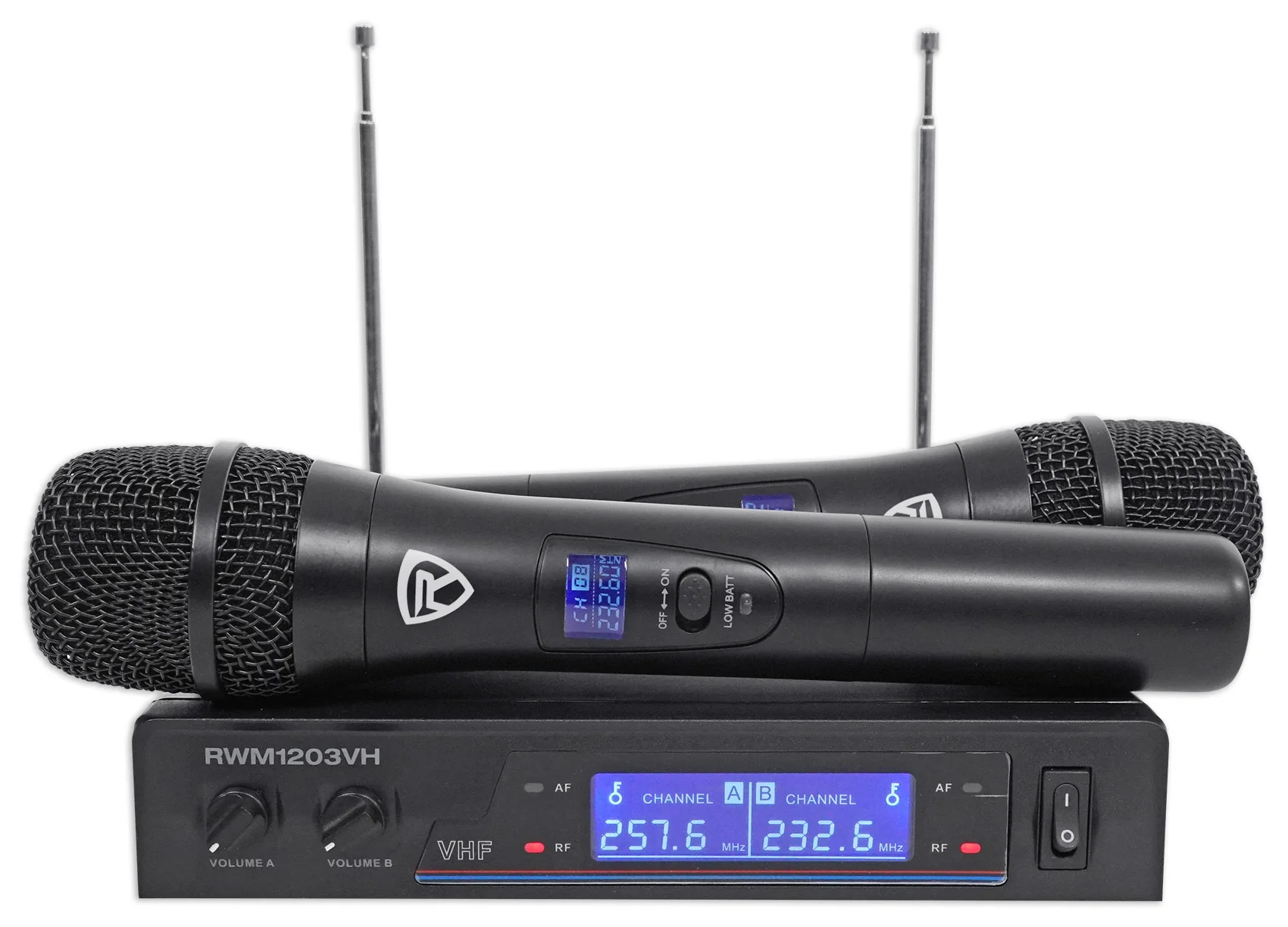 KPS10 10" Karaoke Speakers 2-Pack + RPM85 Powered Mixer + Wireless Mics Bundle - Image 15