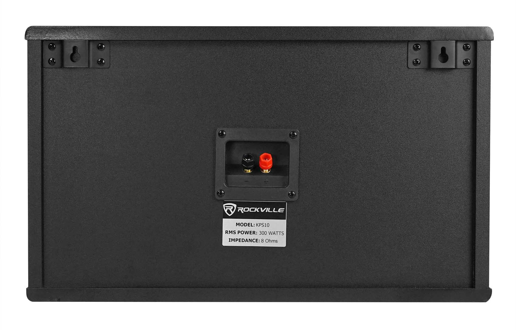 KPS10 10" Karaoke Speakers 2-Pack + SINGMIX 5 V2 Amplifier Bundle - Image 7