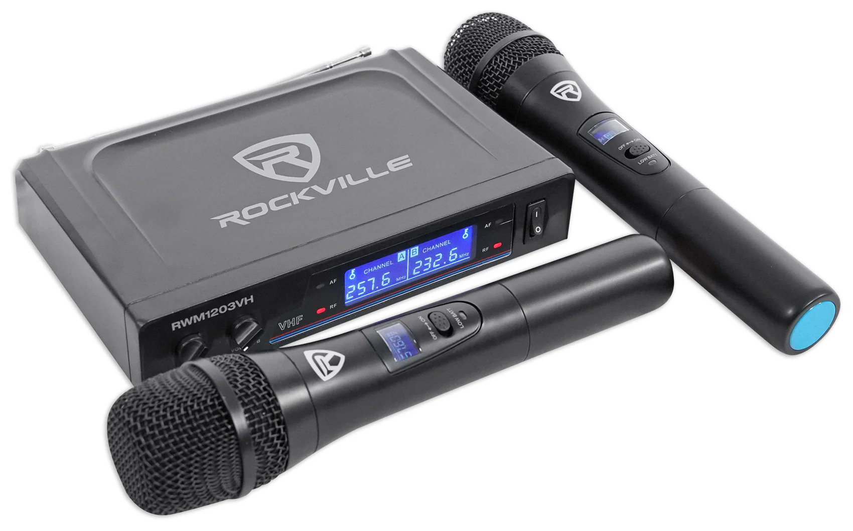KPS12 12" Karaoke Speakers 2-Pack + RPM85 Mixer + Wireless Mics Bundle - Image 16